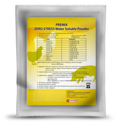 Zero Stress Water Soluble Powder Premix