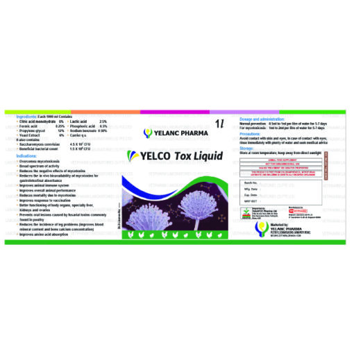 YELCO TOX FEED SUPPLEMENT